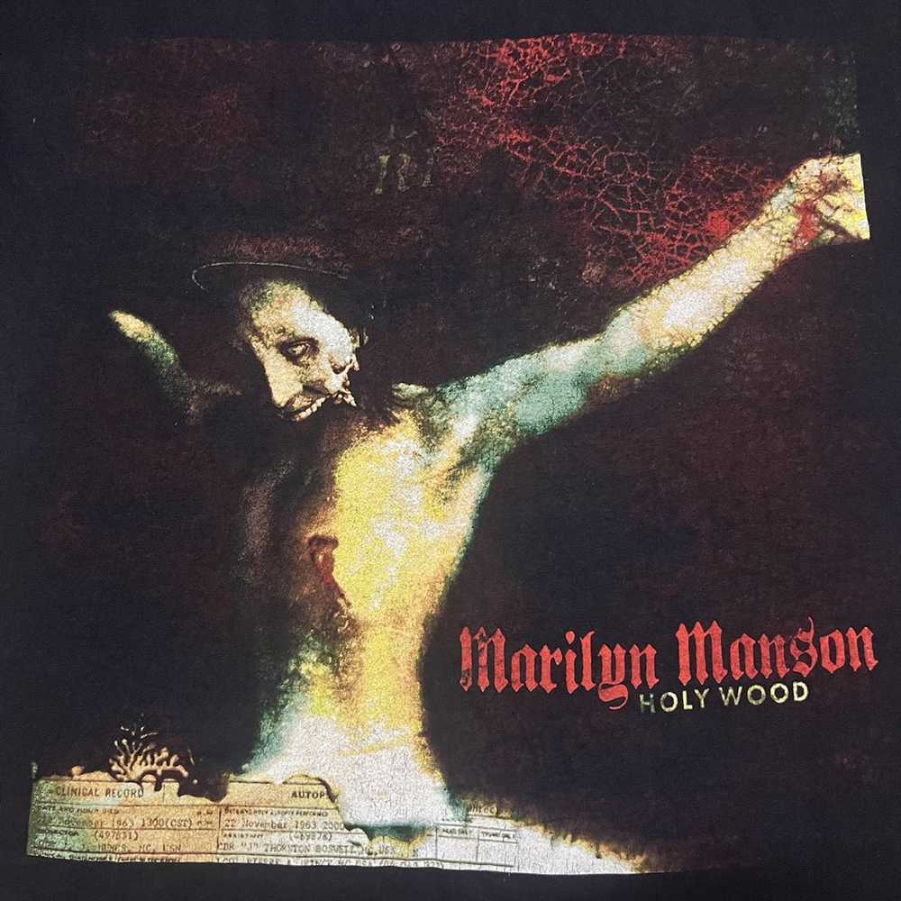 Band Tees × Marilyn Manson × Vintage Vintage Orig… - image 5
