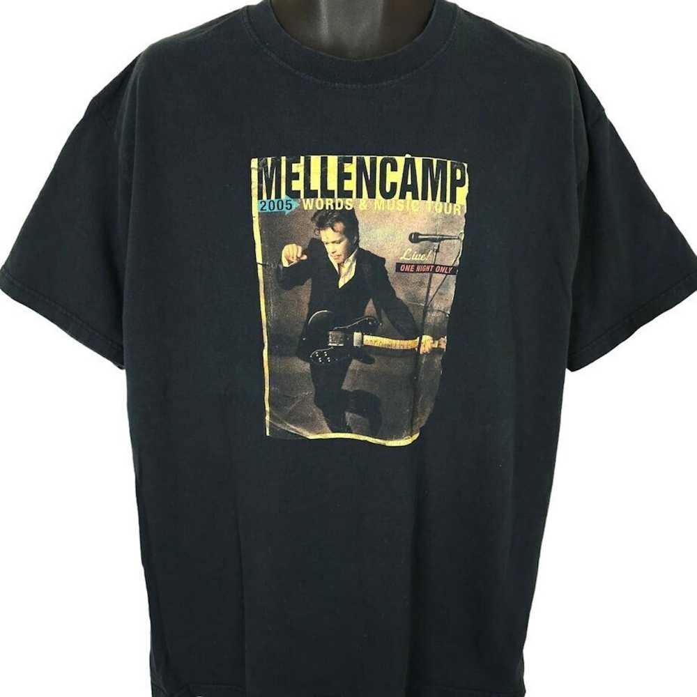 Vintage John Mellencamp T Shirt Vintage Y2K 2005 … - image 1