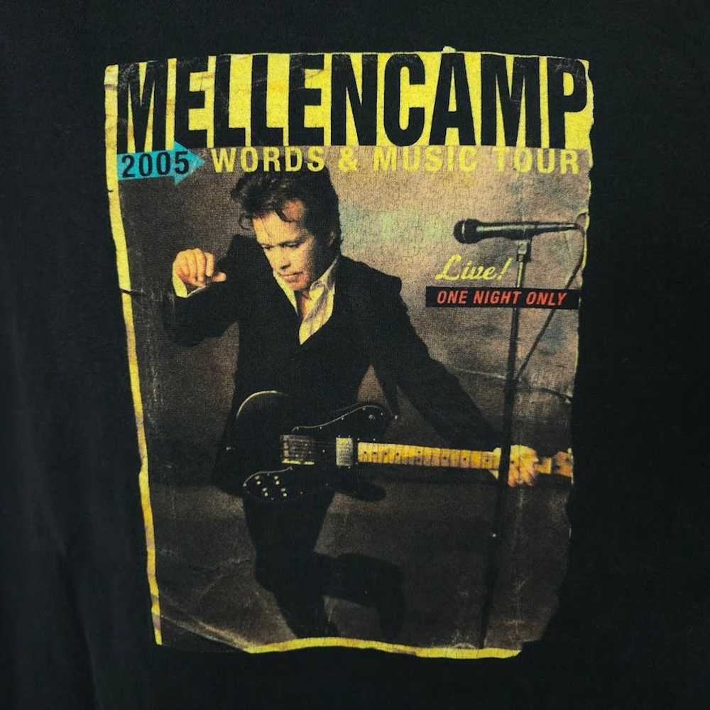 Vintage John Mellencamp T Shirt Vintage Y2K 2005 … - image 2
