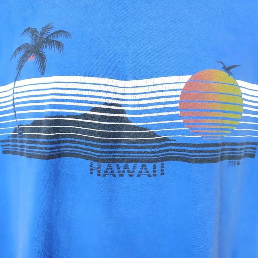 Vintage Hawaii Travel T Shirt Vintage 80s Palm Tr… - image 2