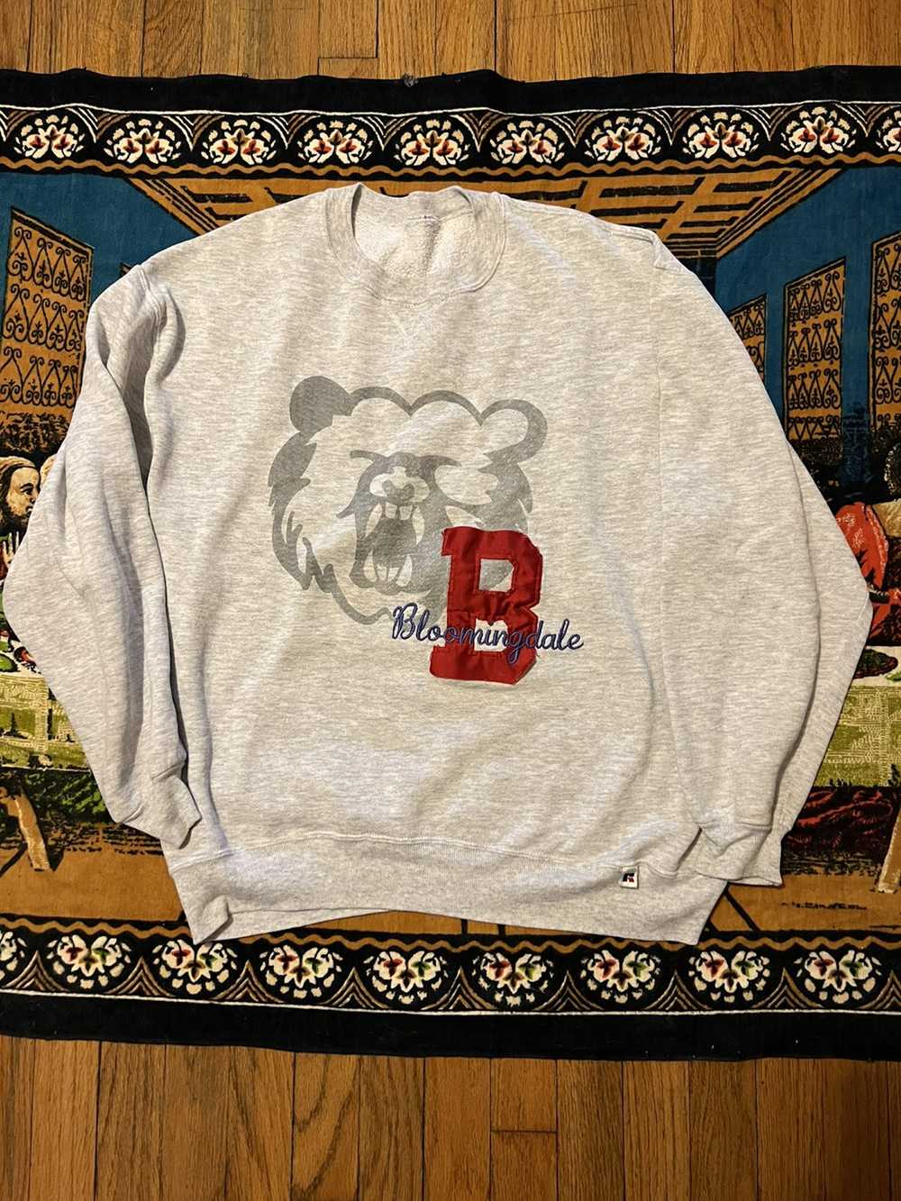 Russell Athletic × Vintage Crazy vintage bears Bl… - image 1