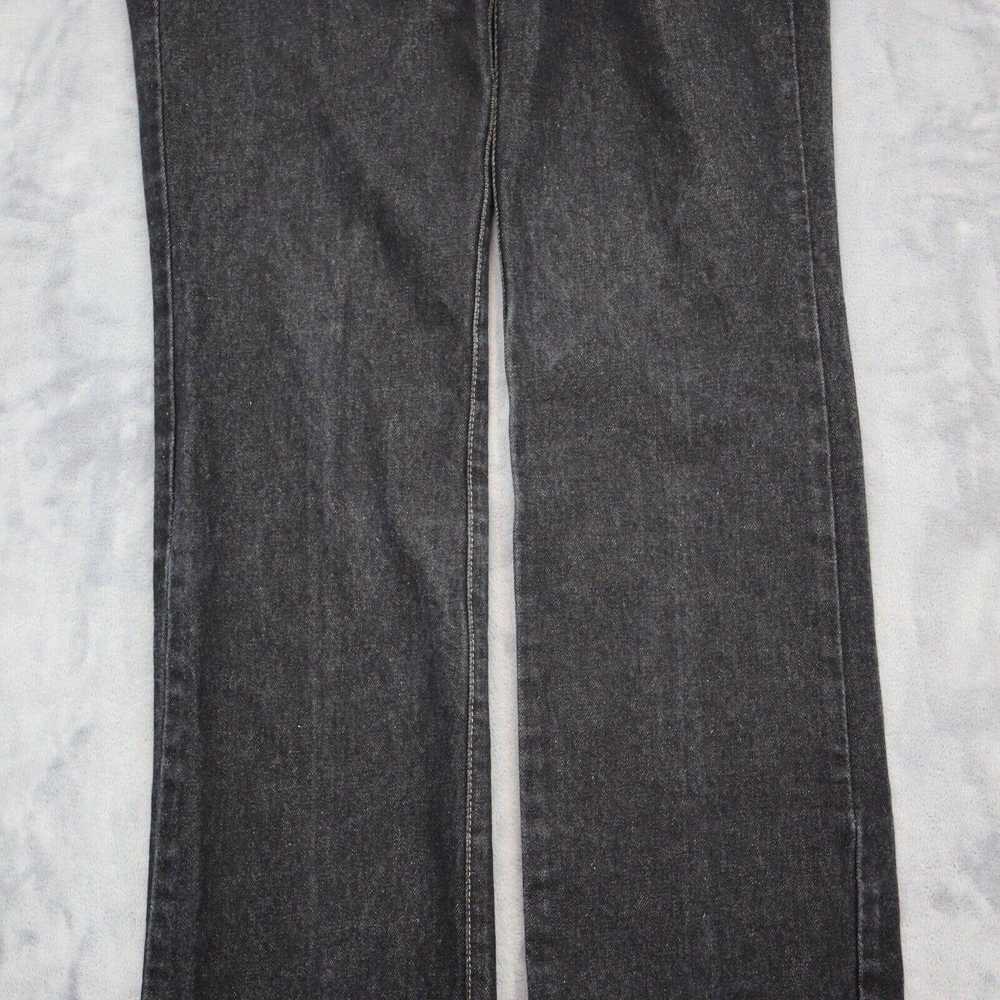 Guess Guess Jeans Women 31 Black Straight Mid Ris… - image 9