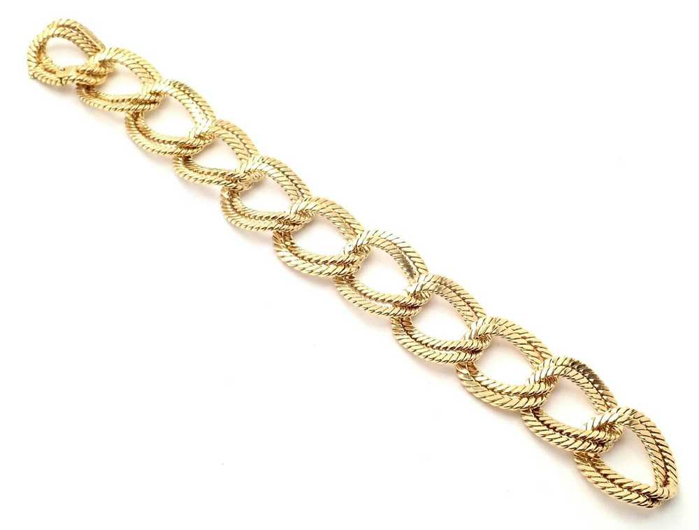 Other Authentic Verdura 18k Yellow Gold Rope Link… - image 4