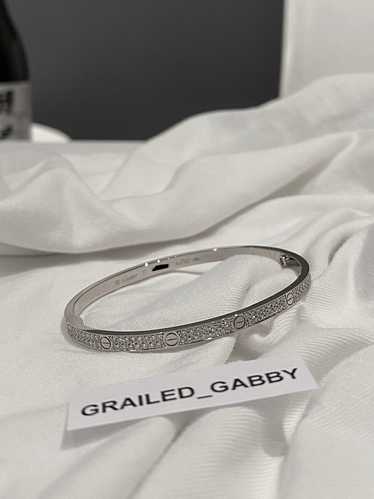 Cartier Diamond Paved Love Bracelet