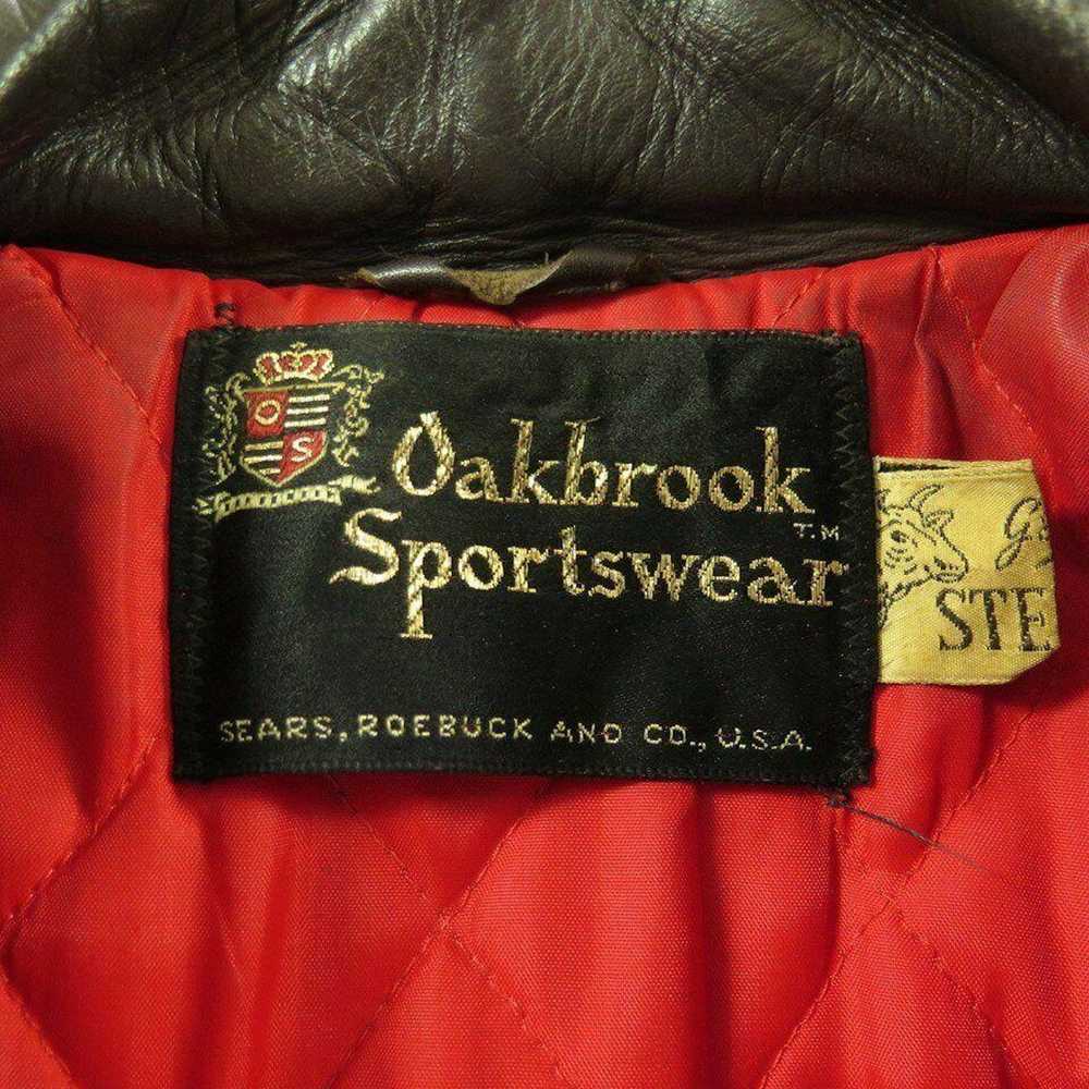 Vintage Vintage 50s Leather Jacket size 40 or M S… - image 2