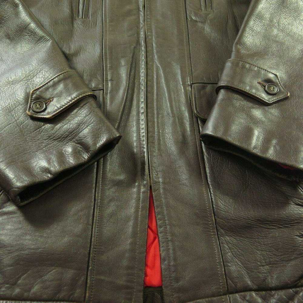 Vintage Vintage 50s Leather Jacket size 40 or M S… - image 7