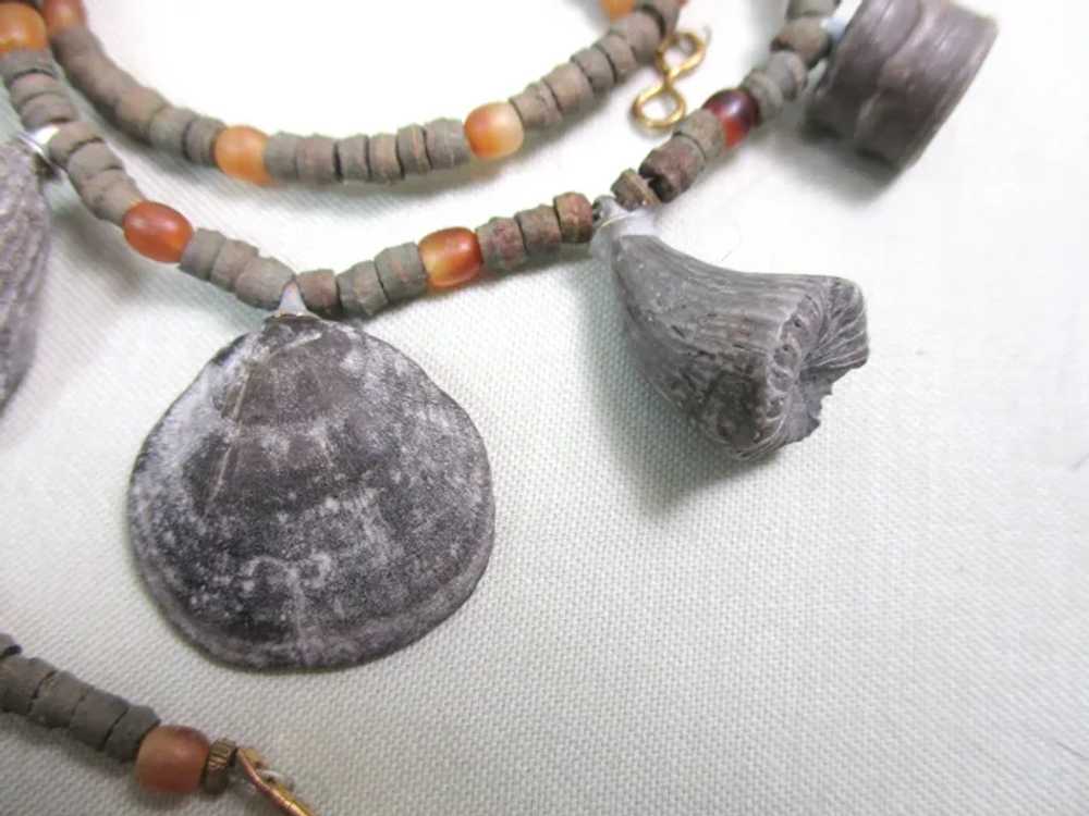 Authentic Cast Fossil Shell Necklace - image 6