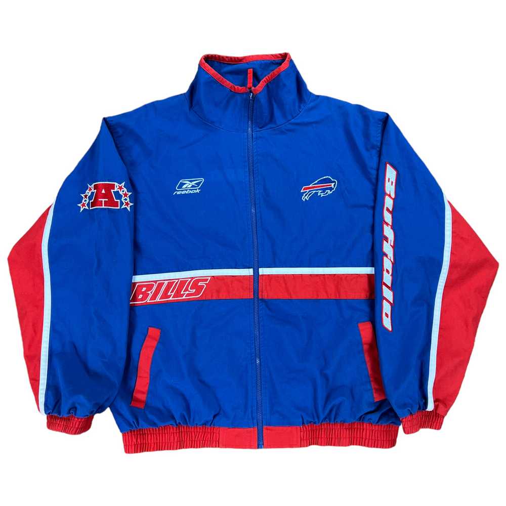 Y2K Reebok Buffalo Bills light weight NFL jacket … - image 1