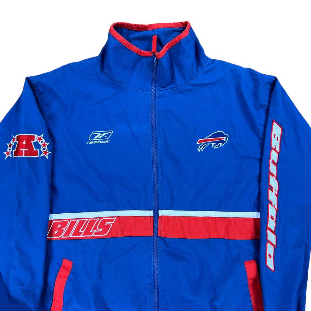 Y2K Reebok Buffalo Bills light weight NFL jacket … - image 2