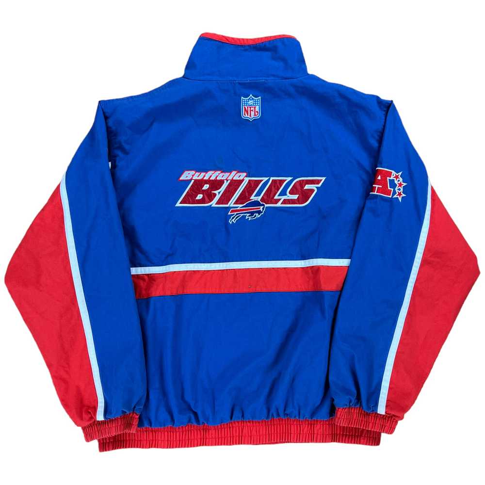 Y2K Reebok Buffalo Bills light weight NFL jacket … - image 4
