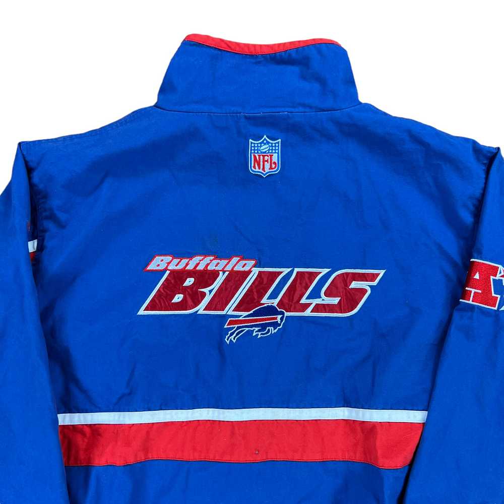 Y2K Reebok Buffalo Bills light weight NFL jacket … - image 5