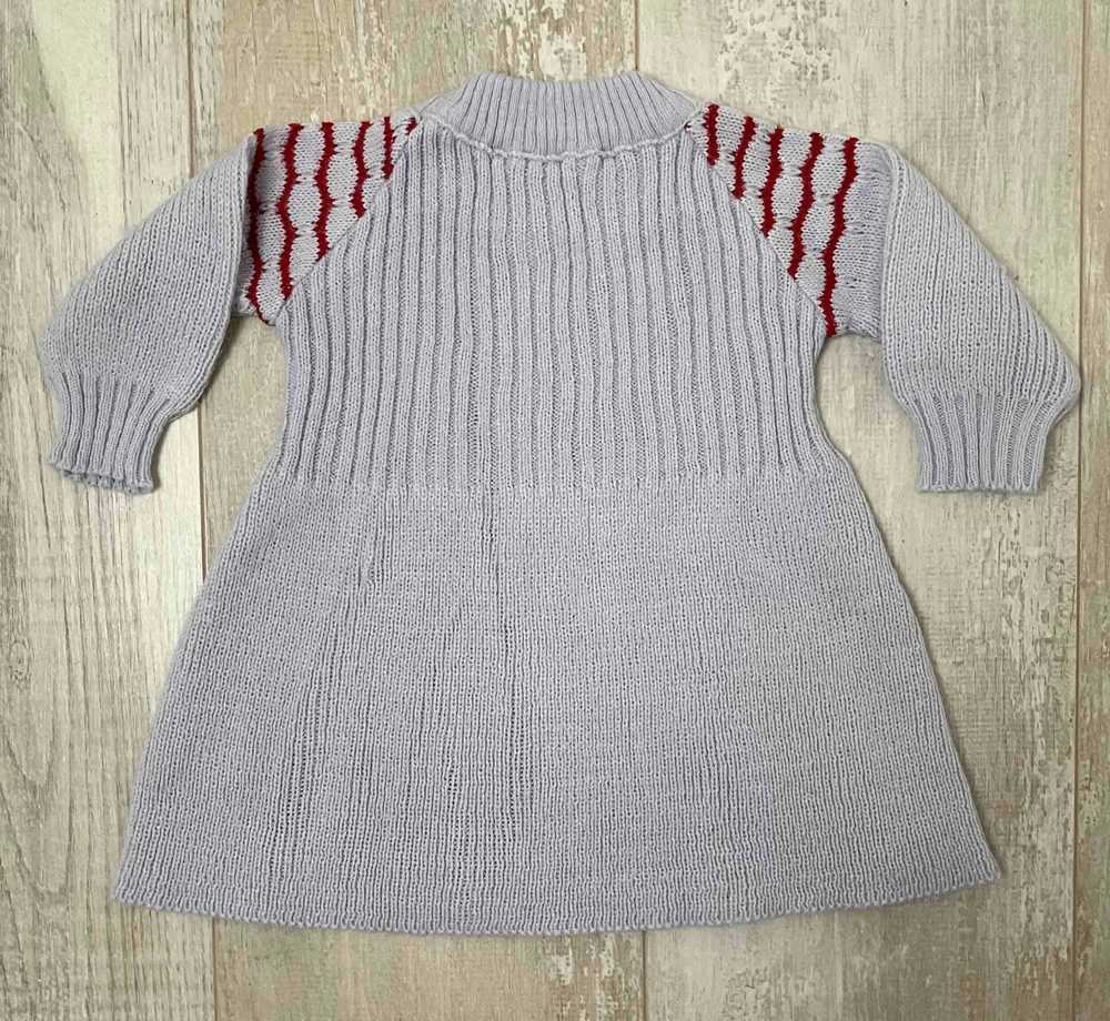 Knitted dress - 70's dress Made in France, very s… - image 2