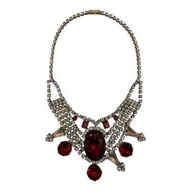 Dramatic Husar D Czech Style Statement Necklace