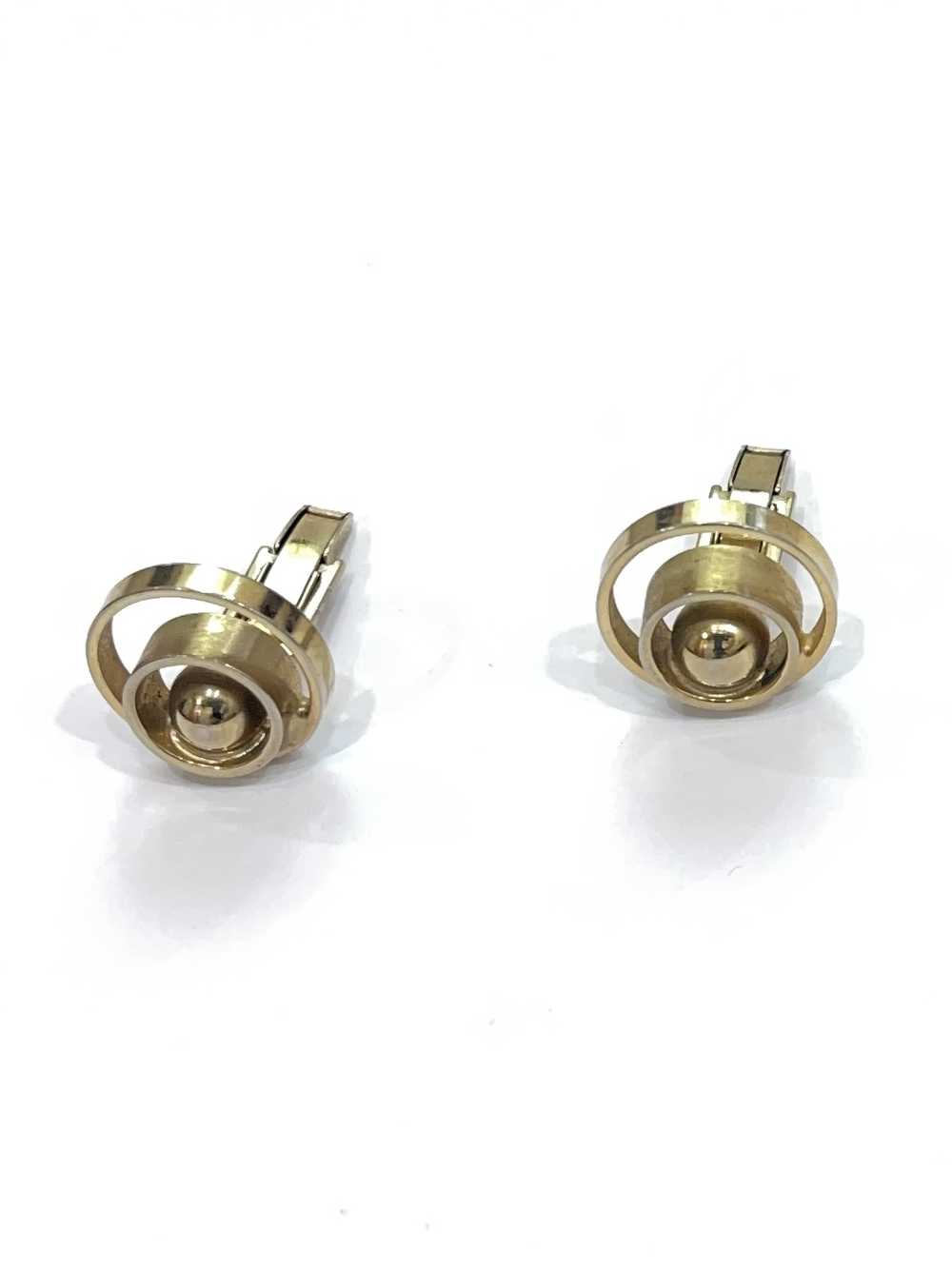 1950's No Mark Mens Cufflinks - image 1