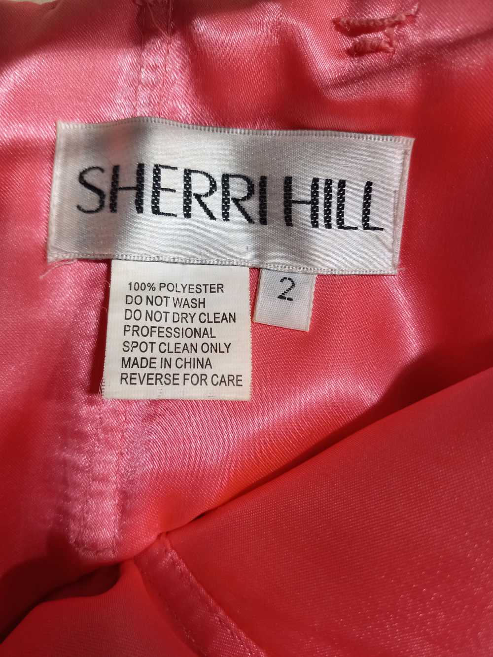 Women’s Sheri Hill Chiffon Strapless Embellished … - image 3
