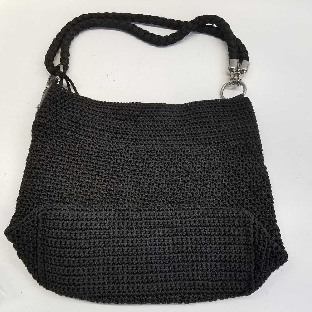 The Sak Woven Shoulder Bag Black - image 2