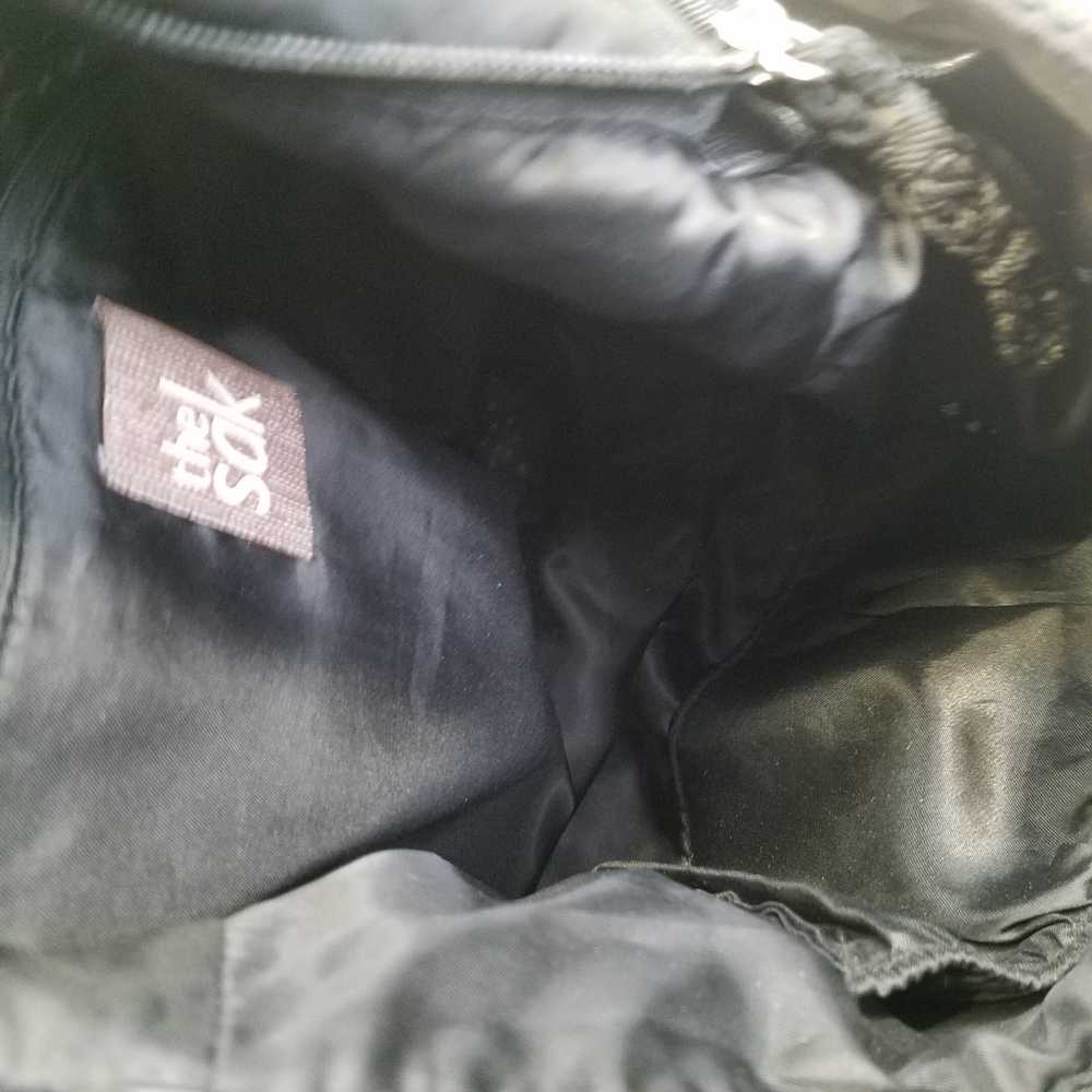 The Sak Woven Shoulder Bag Black - image 6