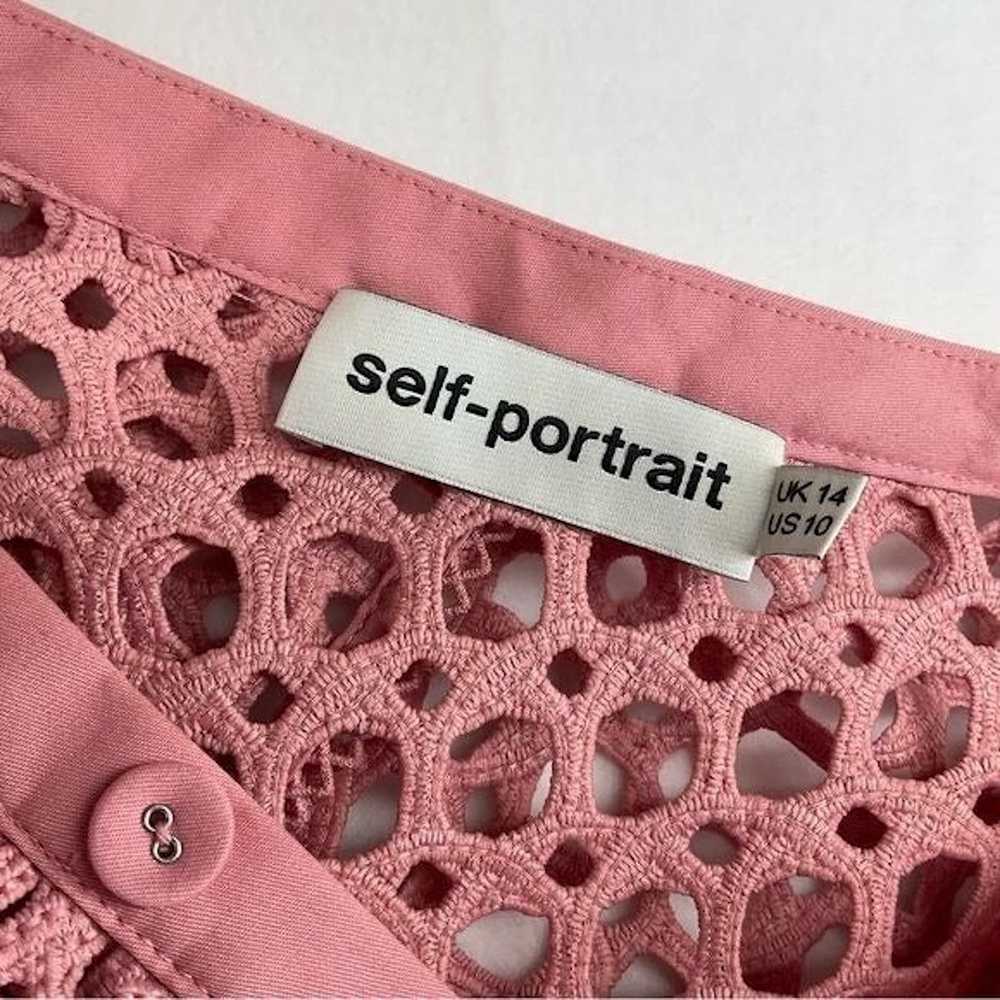 Self-Portrait Rare Self-portrait Pink One Shoulde… - image 5