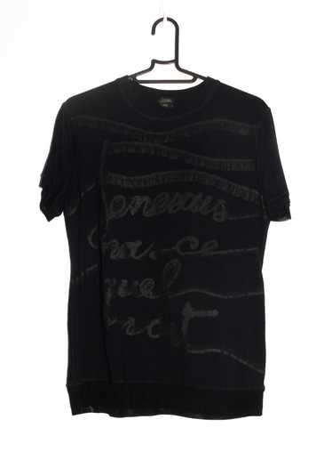 Jean Paul Gaultier Black Script Detail Shir