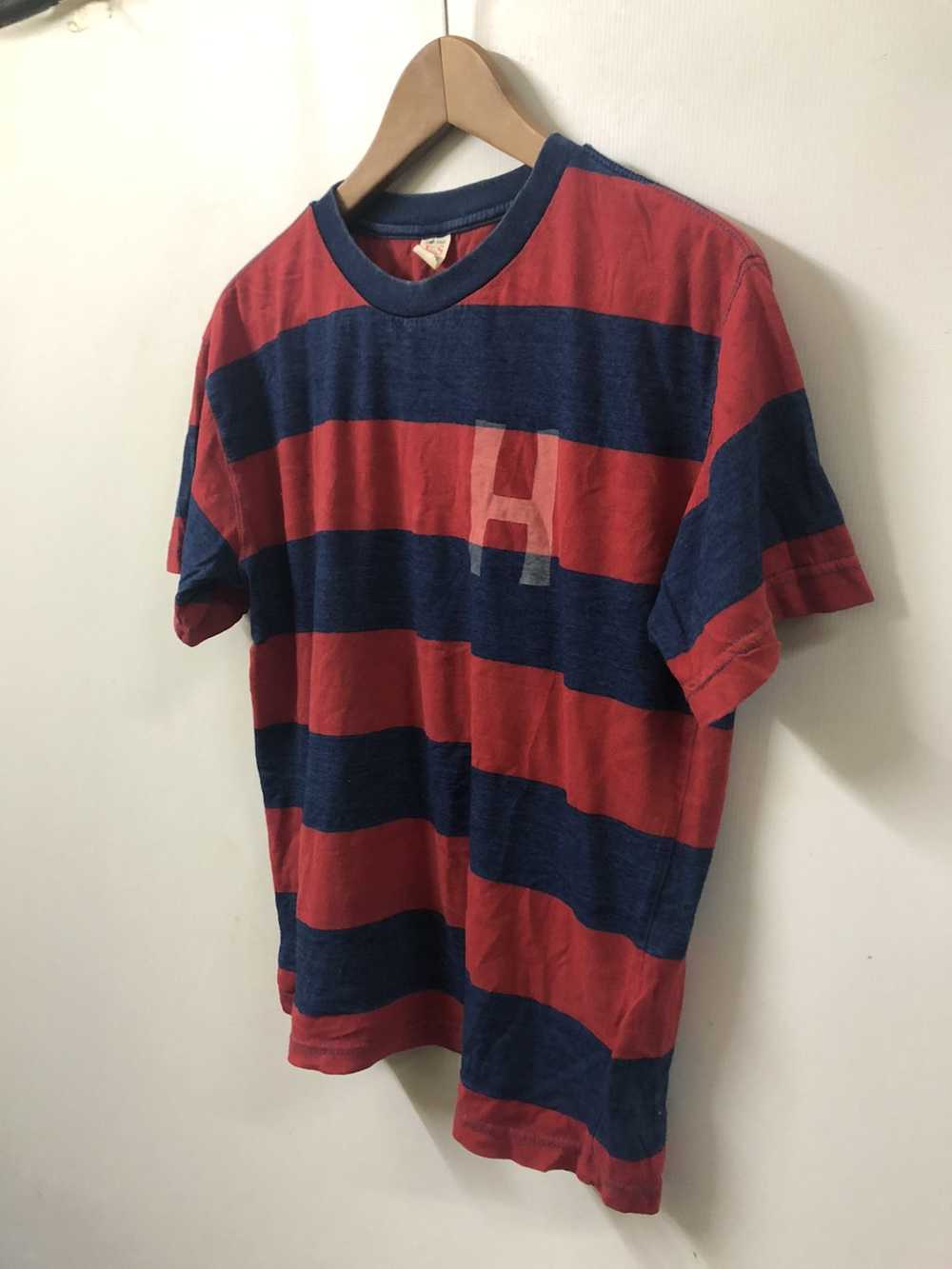 Indigo × Movie × Vintage Vintage Stripes T shirt … - image 4