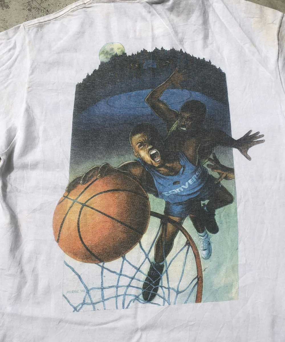 Converse × NBA × Vintage Vtg Converse T shirt NBA… - image 6