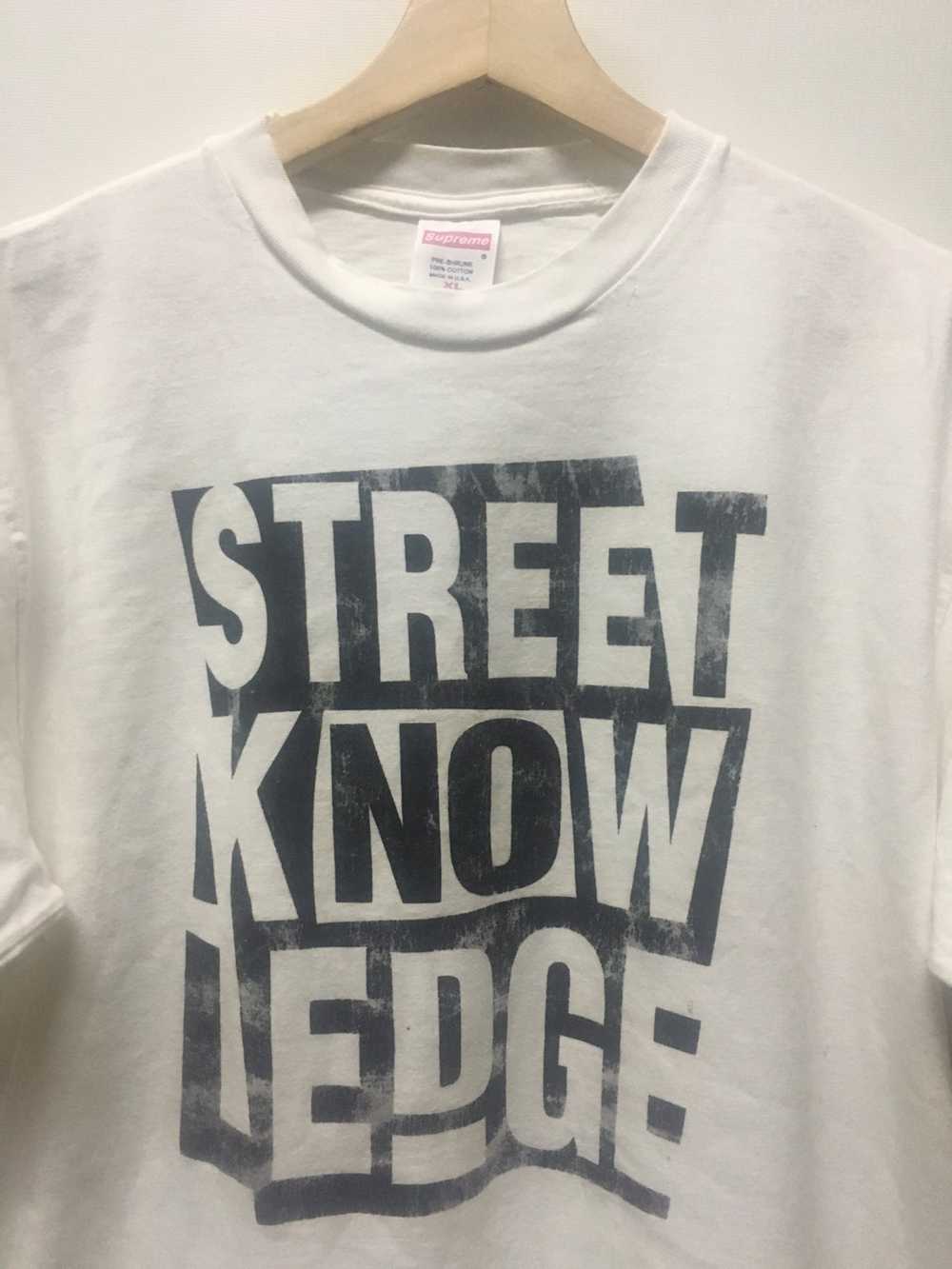 Supreme Supreme t Shirt XL Street Knowledge Stree… - image 2