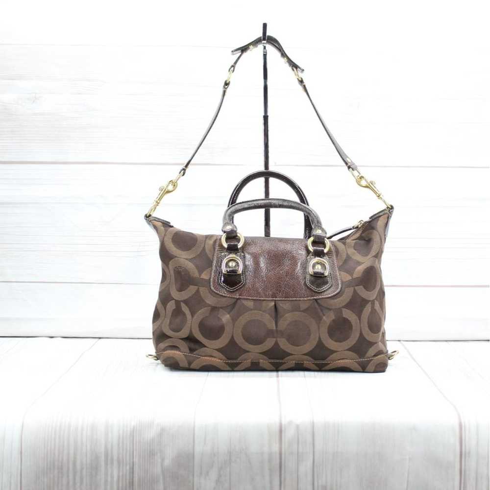 Coach Coach Madison Convertible Satchel Signature… - image 7