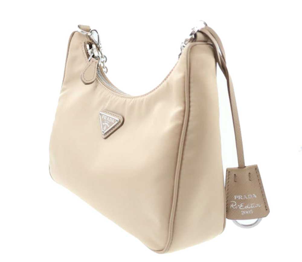 Prada Prada 2 Way Shoulder Bag Handbag Nylon Leat… - image 2