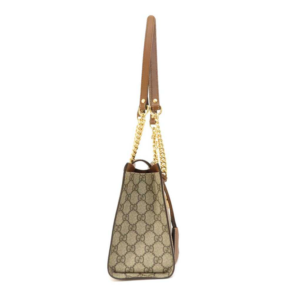 Gucci Gucci Padlock GG Small Handbag Leather Brown - image 3