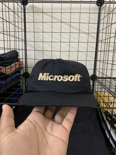 Microsoft × Vintage VTG MICROSOFT HAT - image 1