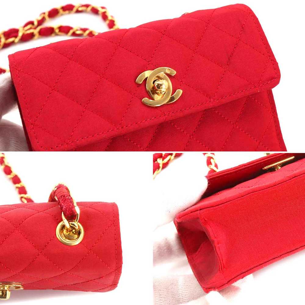Chanel Chanel Mini Matelasse Chain Shoulder Bag S… - image 7