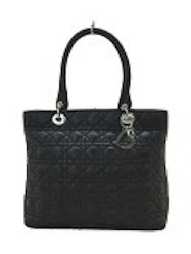 Dior Dior Cannage Leather Tote Bag - image 1