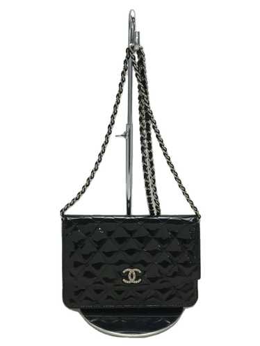 Chanel Chanel Enamel Plain Brilliant Chain Wallet