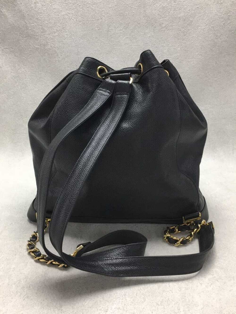 Chanel Chanel Leather Pouch Caviar Skin Backpack - image 4