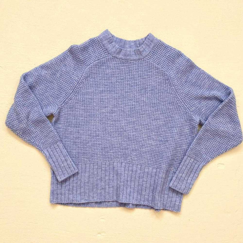 Other A New Day Periwinkle Blue Knit Sweater, Siz… - image 2