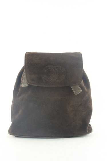 Chanel Chanel Brown Suede Backpack 2CK829K