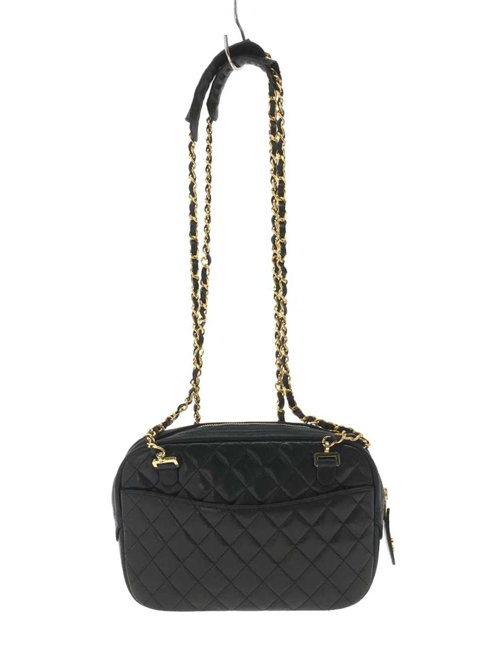 Chanel Chanel Matelasse Leather Double Chain Shou… - image 1