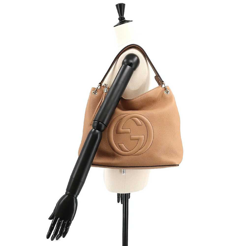 Gucci Gucci Soho Interlocking G Shoulder Bag Leat… - image 8