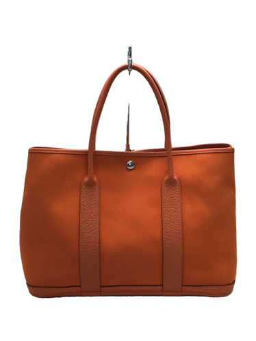 Hermes Hermes Garden Party PM Tote Bag Red