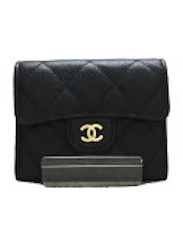 Chanel Chanel Leather Matelasse Chain Wallet