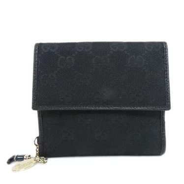 Gucci Gucci Hook GG Charm Bifold Wallet With Coin… - image 1