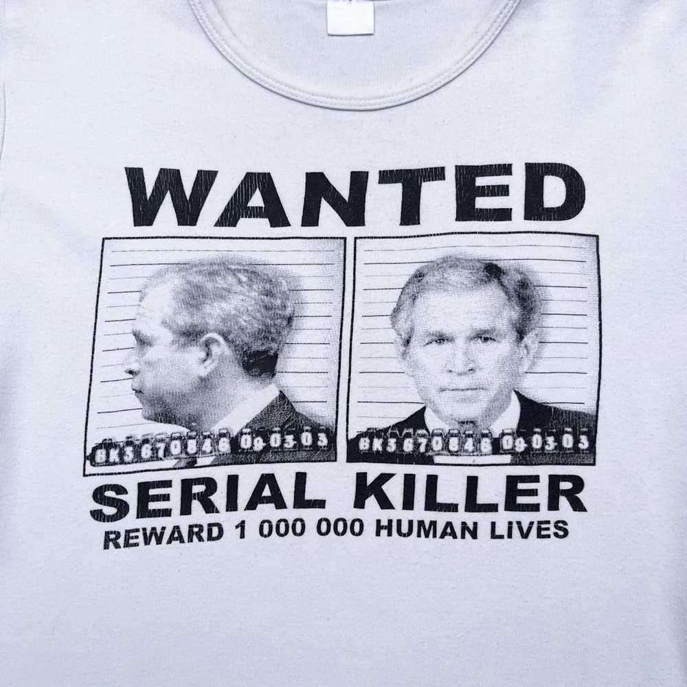 Vintage George Bush 2000 Wanted Poster Serial Killer … - Gem