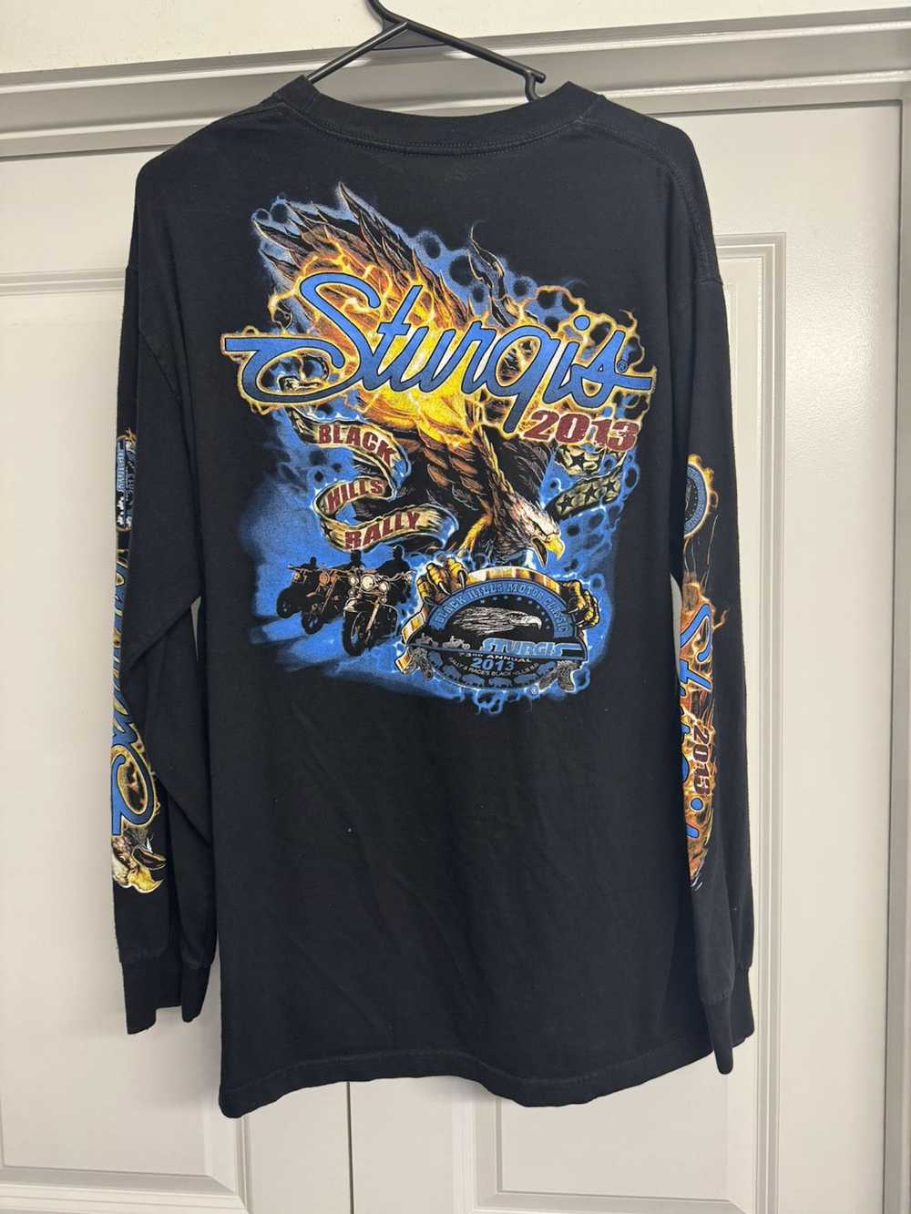 Vintage Sturgis Motorcycle Rally Tee - image 2