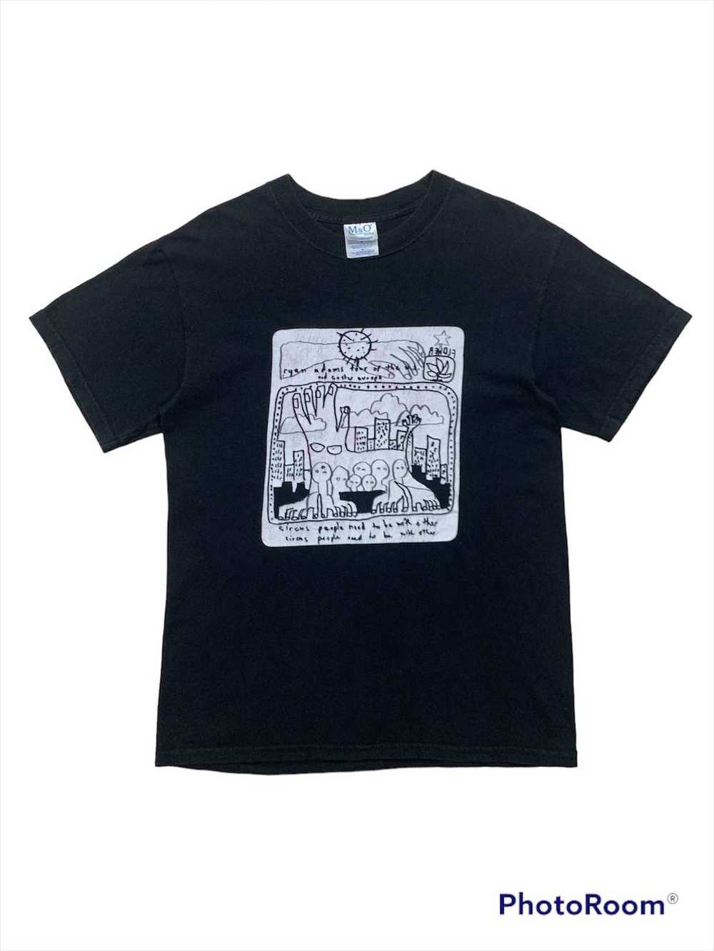 Band Tees × Vintage 2000s RYAN ADAMS TOUR TSHIRT - image 1