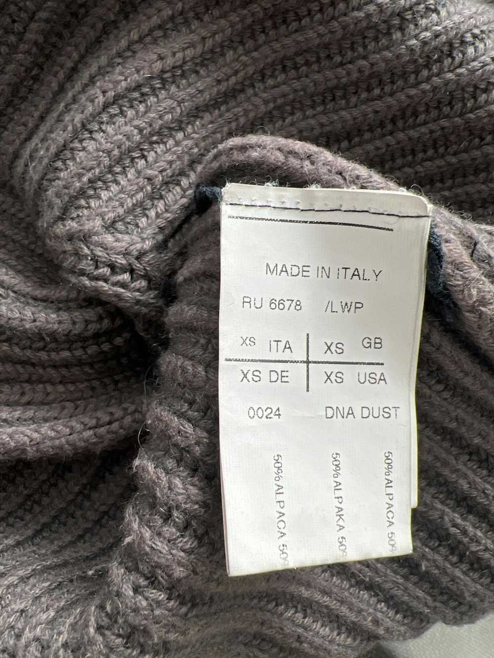 Rick Owens Mainline oversized Alpaca sweater pull… - image 9