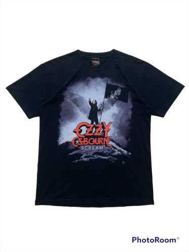 【Ozzy Osborne】Scream Tour 2010.10.13 Vintage 2010 Ozzy Osbourne Band Graphic Printed Scream Tour