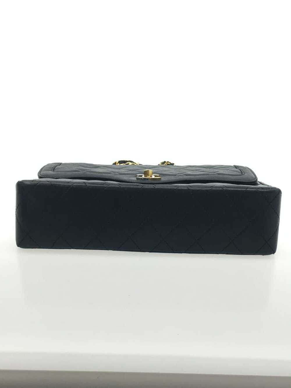 Chanel Chanel Lamb Leather Chain Shoulder Bag Bla… - image 4