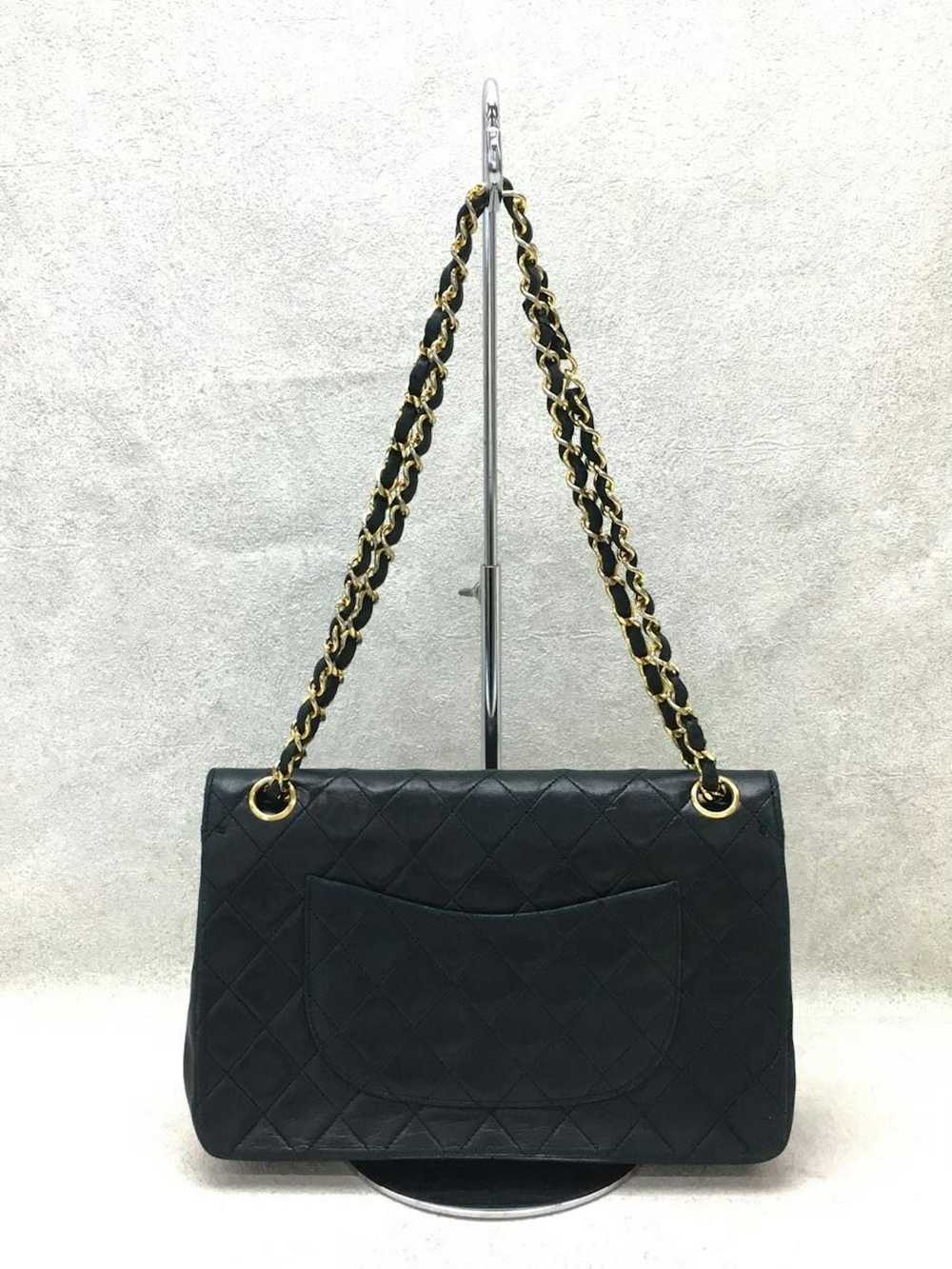 Chanel Chanel Leather Plain Matelasse Shoulder Bag - image 4