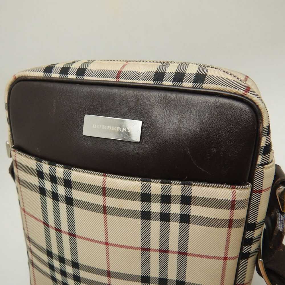 Burberry Burberry Shoulder Bag Canvas Leather Bei… - image 5