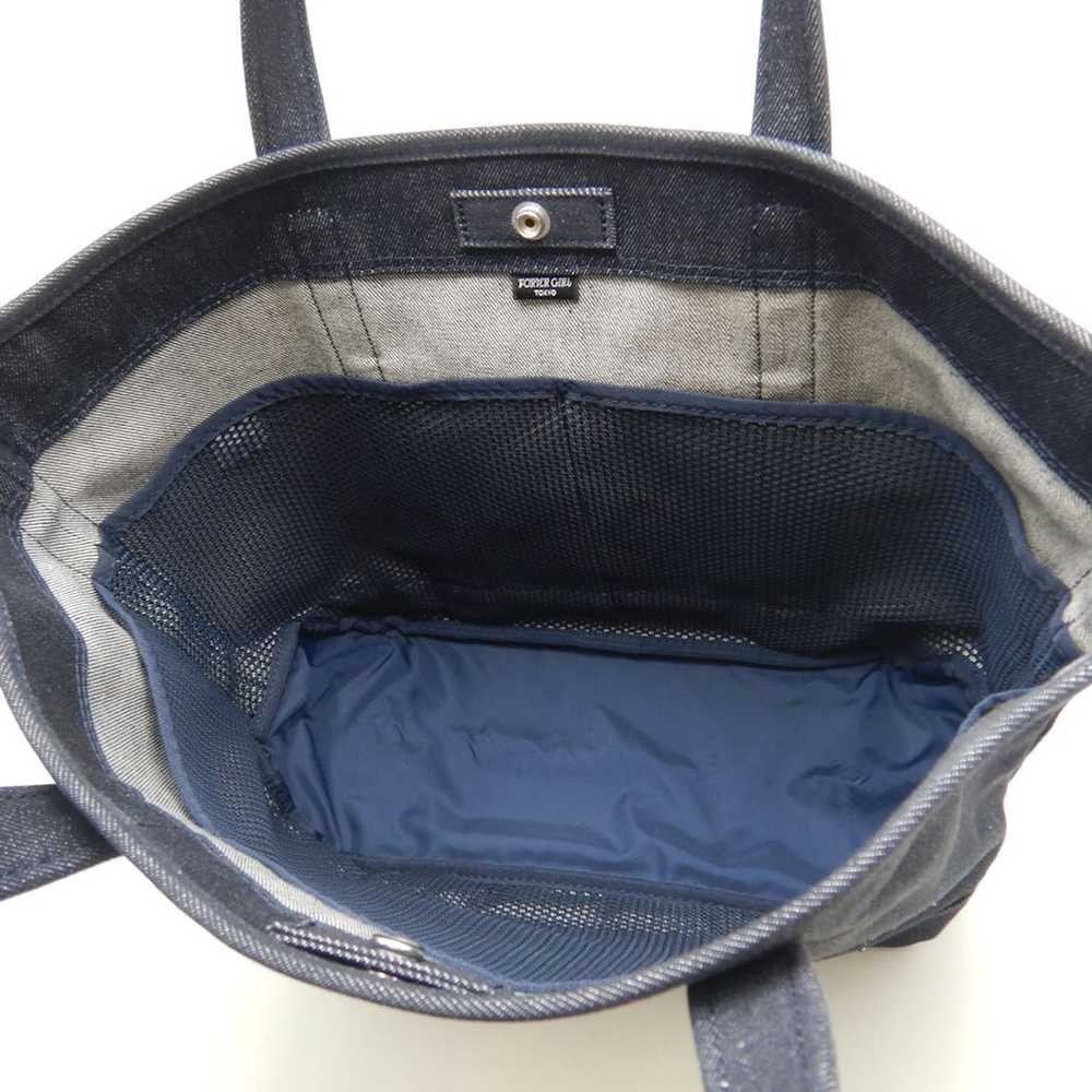 Prada Porter Denim Navy Tote Bag - image 7